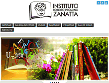 Tablet Screenshot of institutorobertozanatta.org